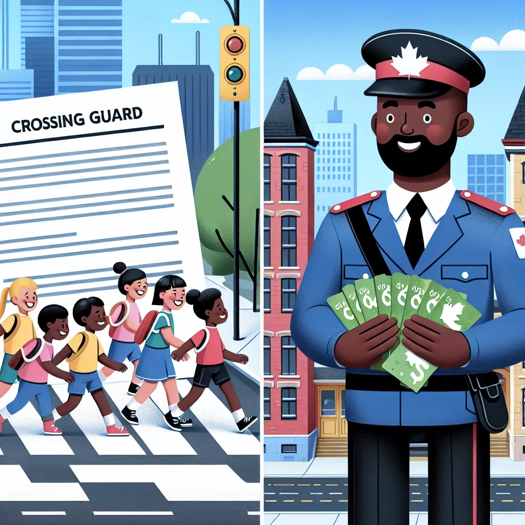 how much do crossing guards make in toronto