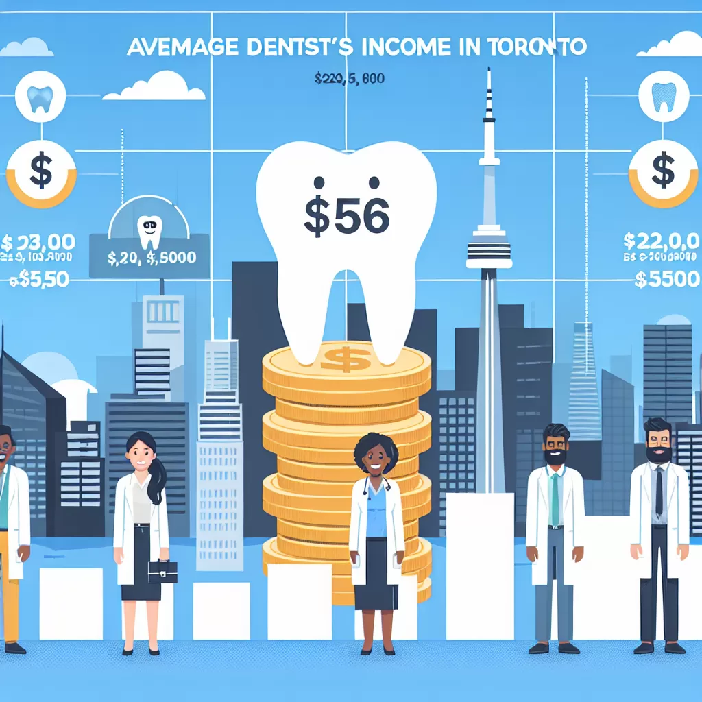 how much do dentists make in toronto