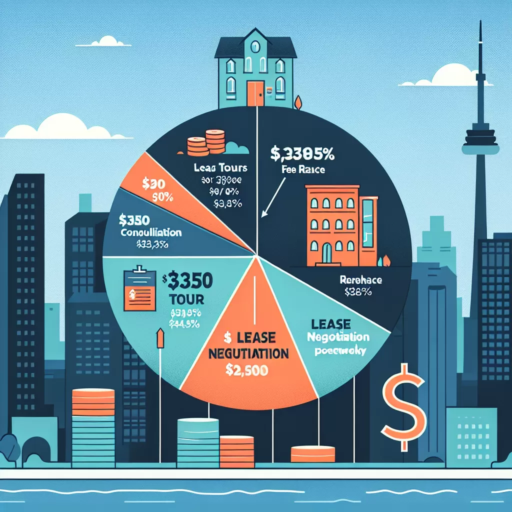 how much do realtors charge to find a rental in toronto