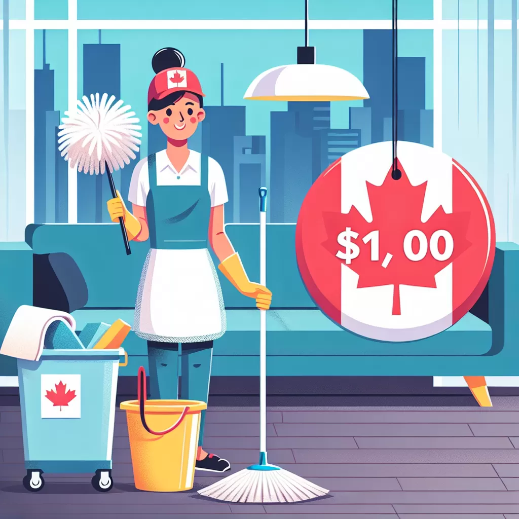 how much does a cleaning lady cost in toronto