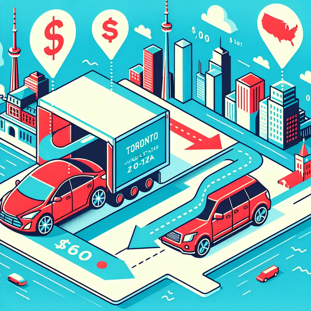 how much does it cost to ship a car from toronto to florida