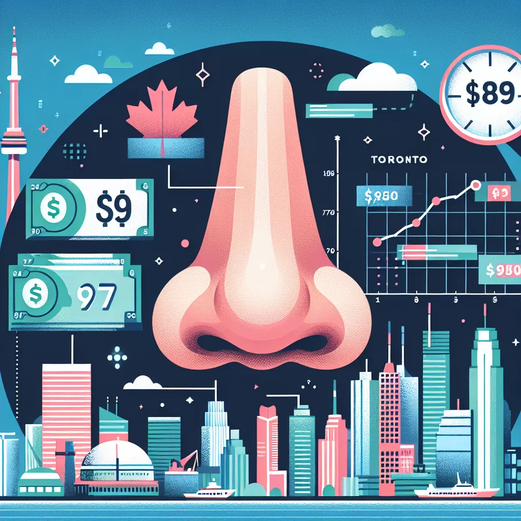 how much is a nose job in toronto