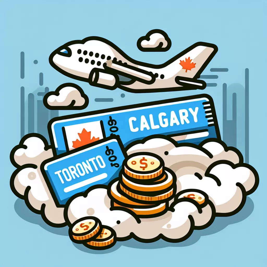 how much is a plane ticket from calgary to toronto