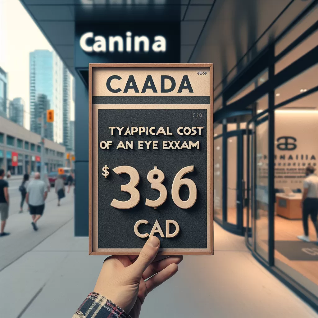how much is an eye exam in toronto