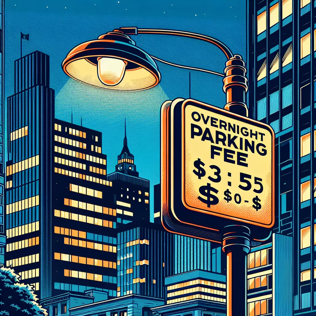 how much is an overnight parking ticket in toronto
