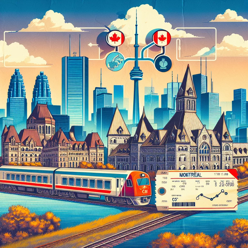 how much is train ticket from toronto to montreal