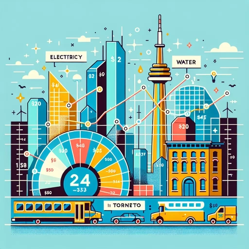 how much is utilities in toronto