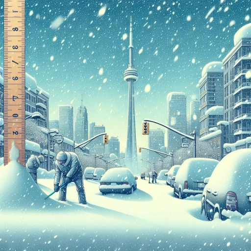 how much snow did toronto get today