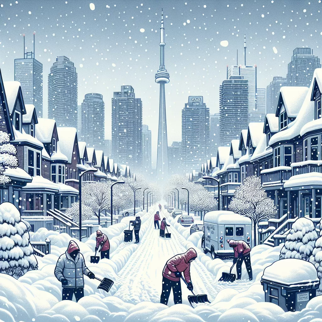 how much snow did toronto get
