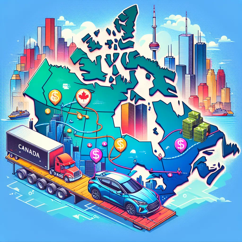 how much to ship a car from toronto to calgary