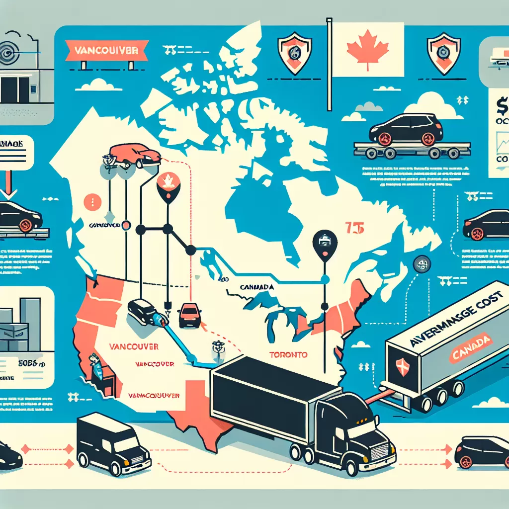 how much to ship a car from vancouver to toronto