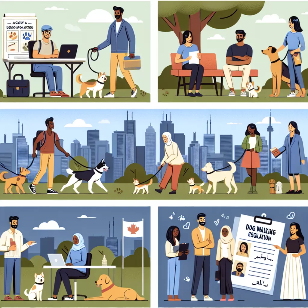 how to become a dog walker in toronto