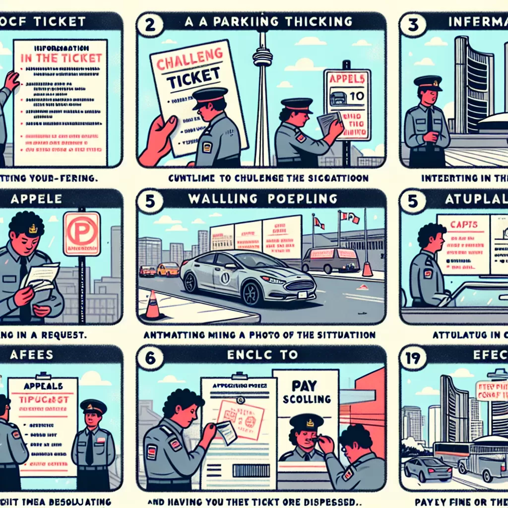 how to fight a parking ticket toronto