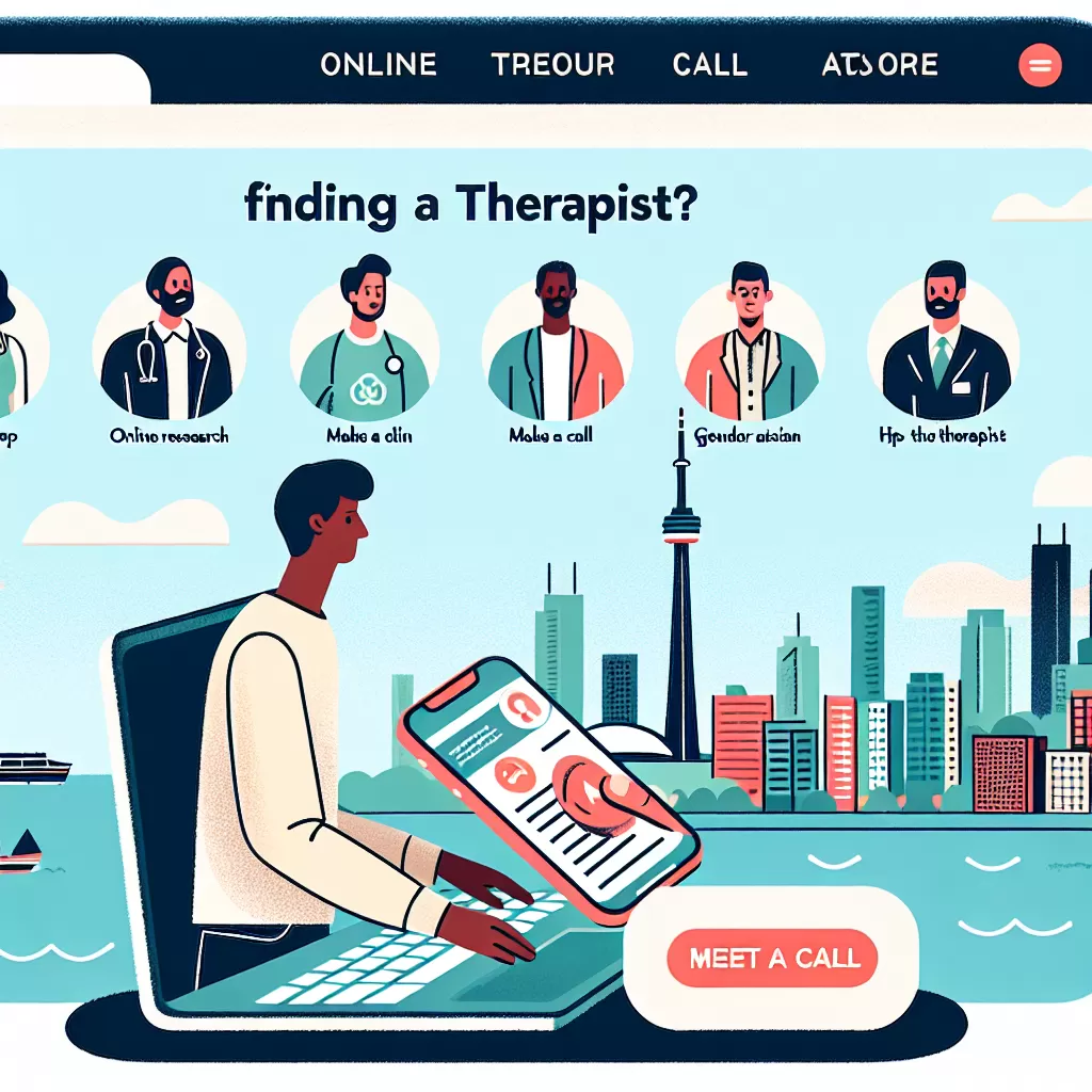 how to find a therapist toronto