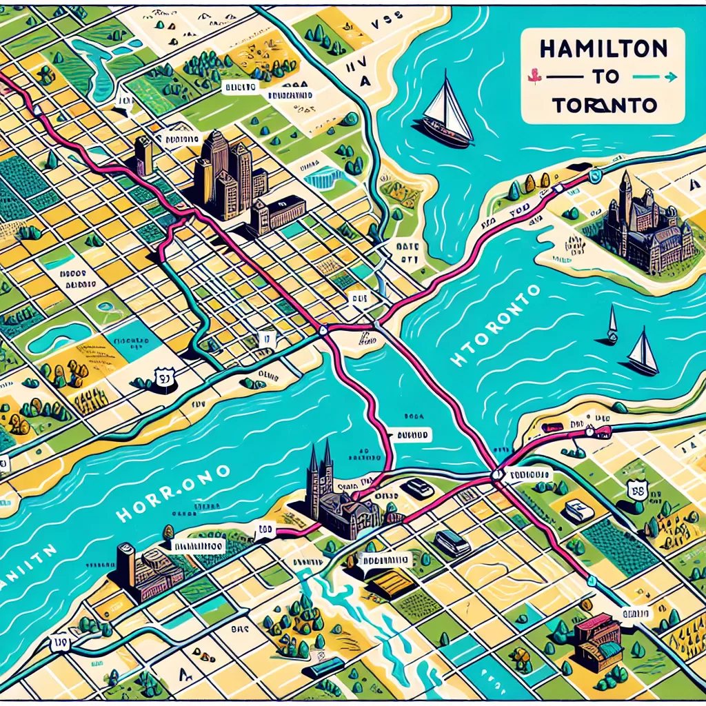 how to get from hamilton to toronto