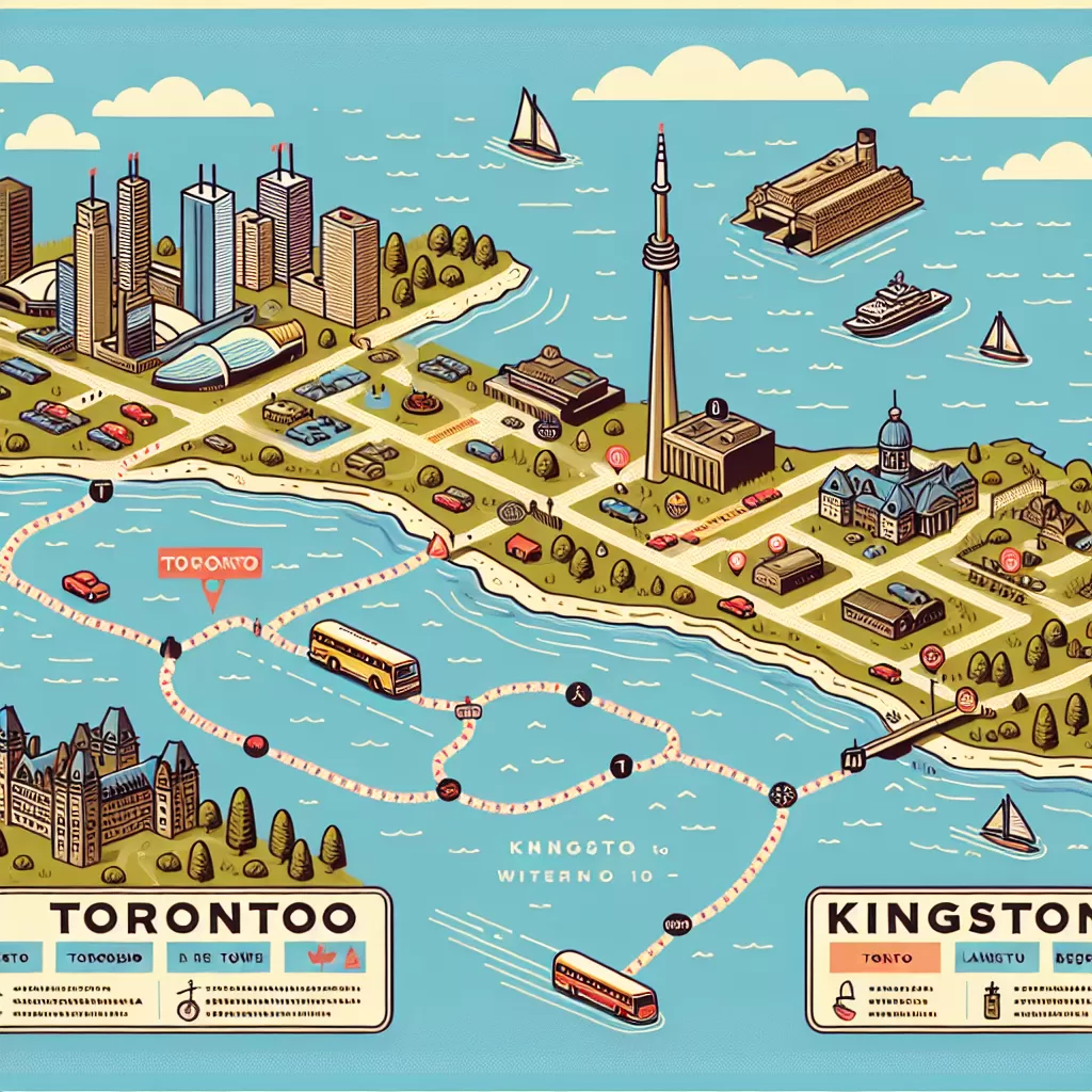 how to get from toronto to kingston