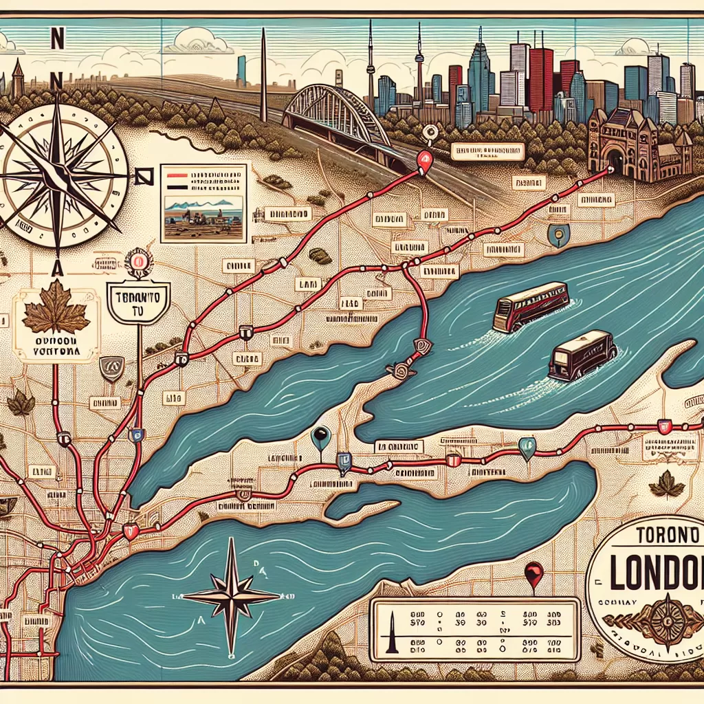 how to get from toronto to london ontario