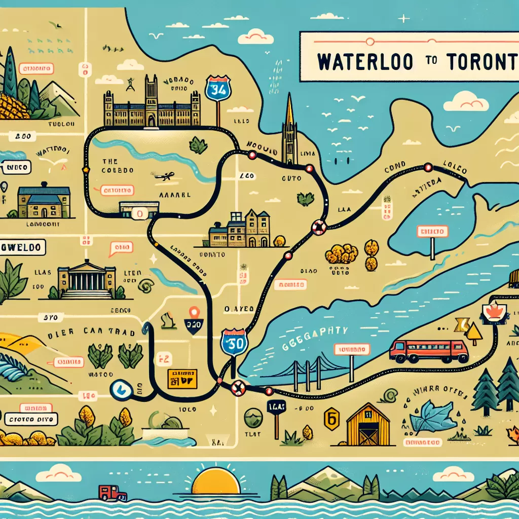 how to get from waterloo to toronto
