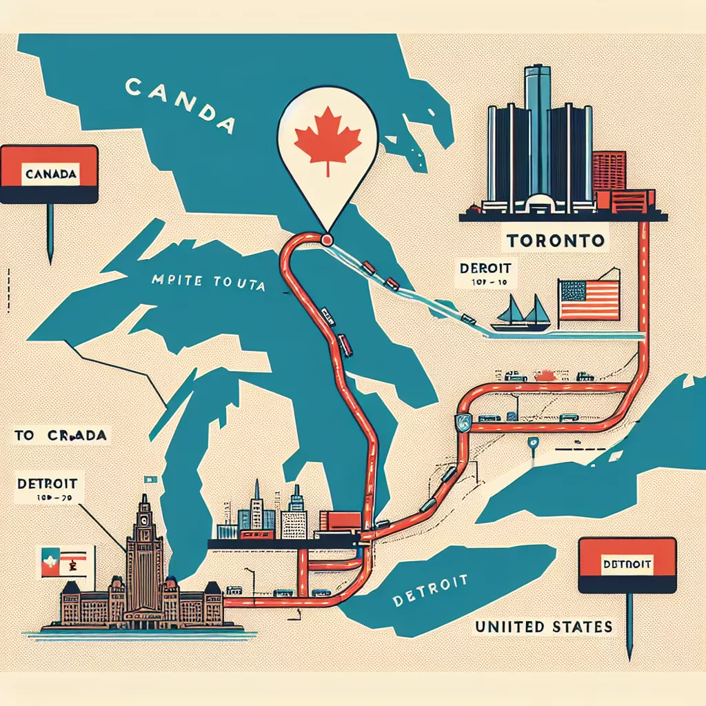 how to get to detroit from toronto
