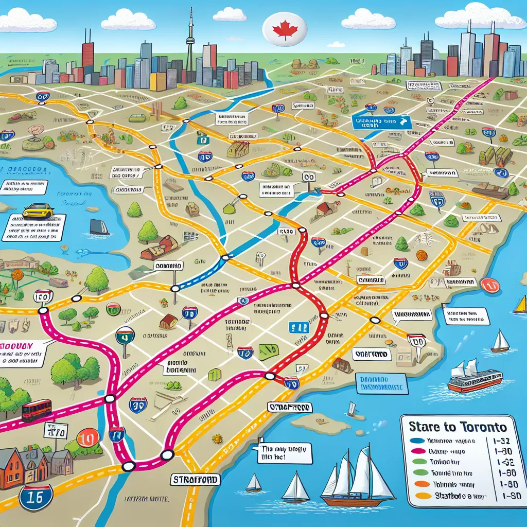 how to get to stratford from toronto
