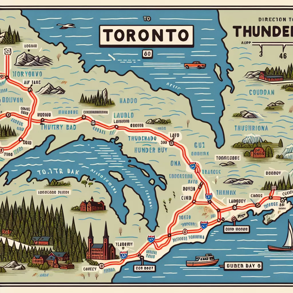 how to get to thunder bay from toronto