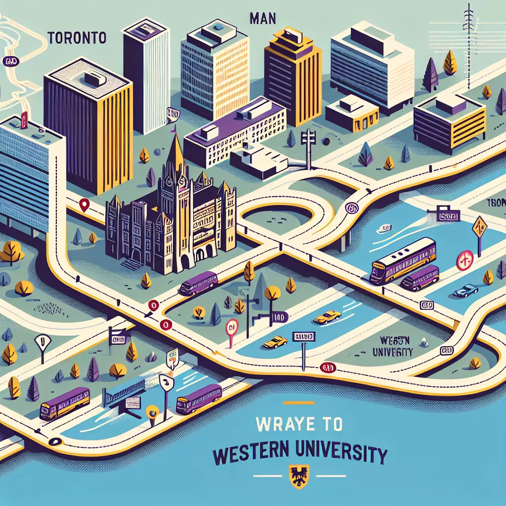 how to get to western university from toronto