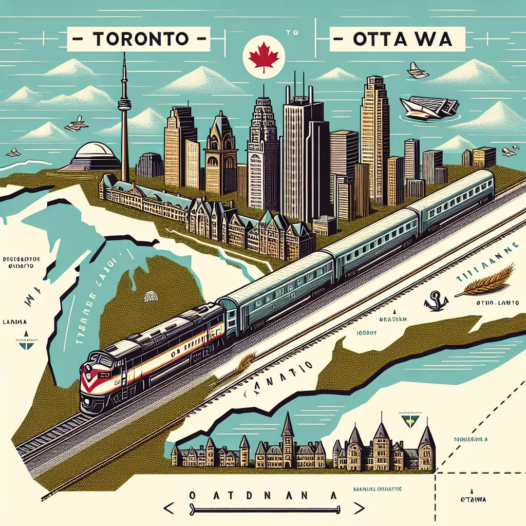 how to go to ottawa from toronto by train