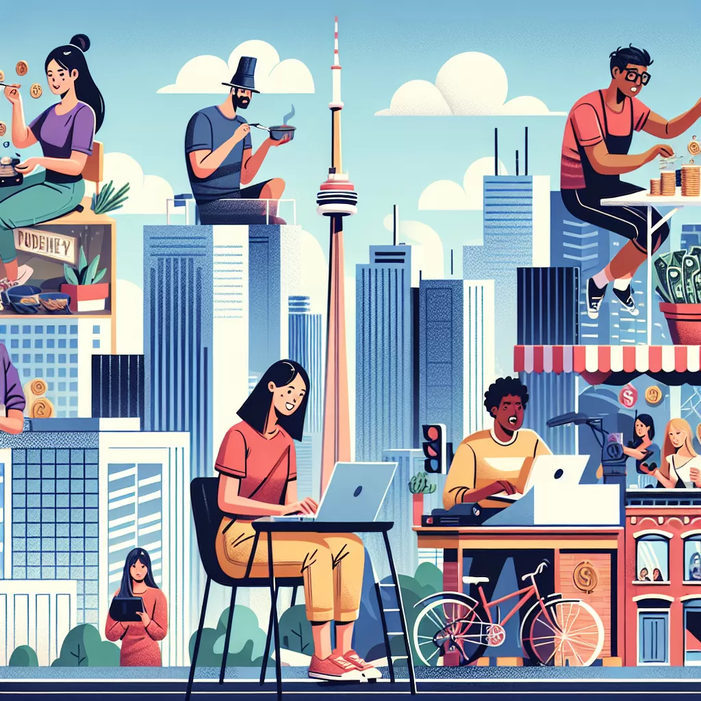 how to make quick money in toronto