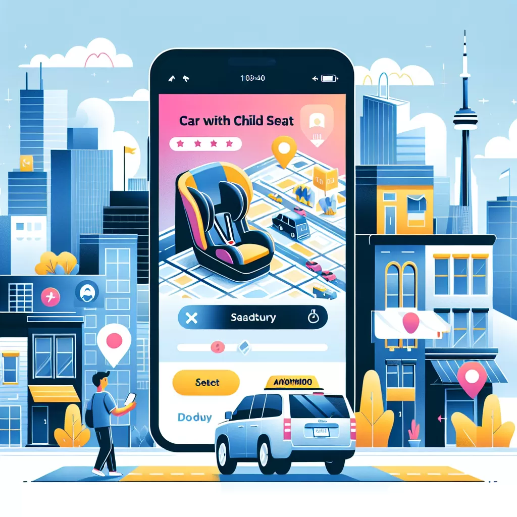 how to order uber with car seat toronto