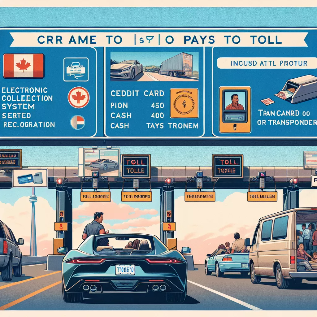 how to pay tolls in toronto