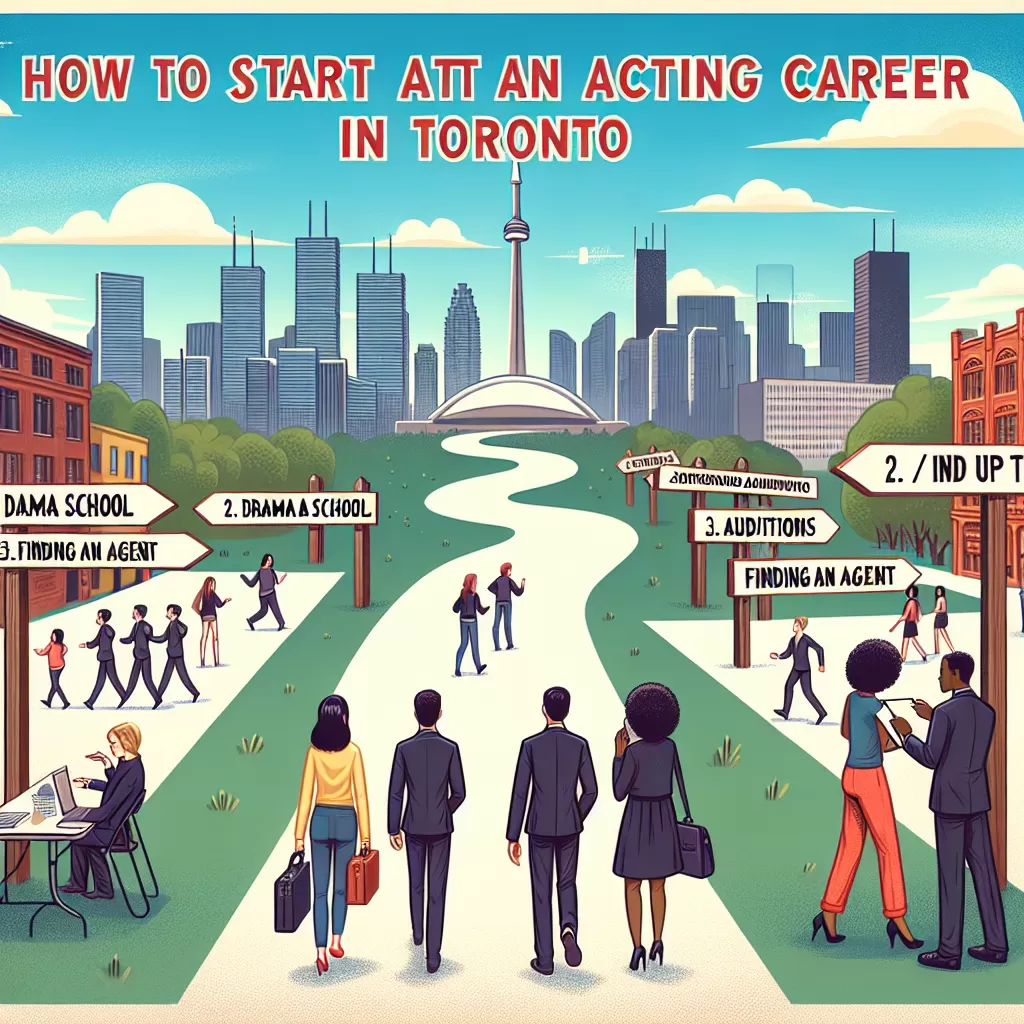 how to start acting in toronto