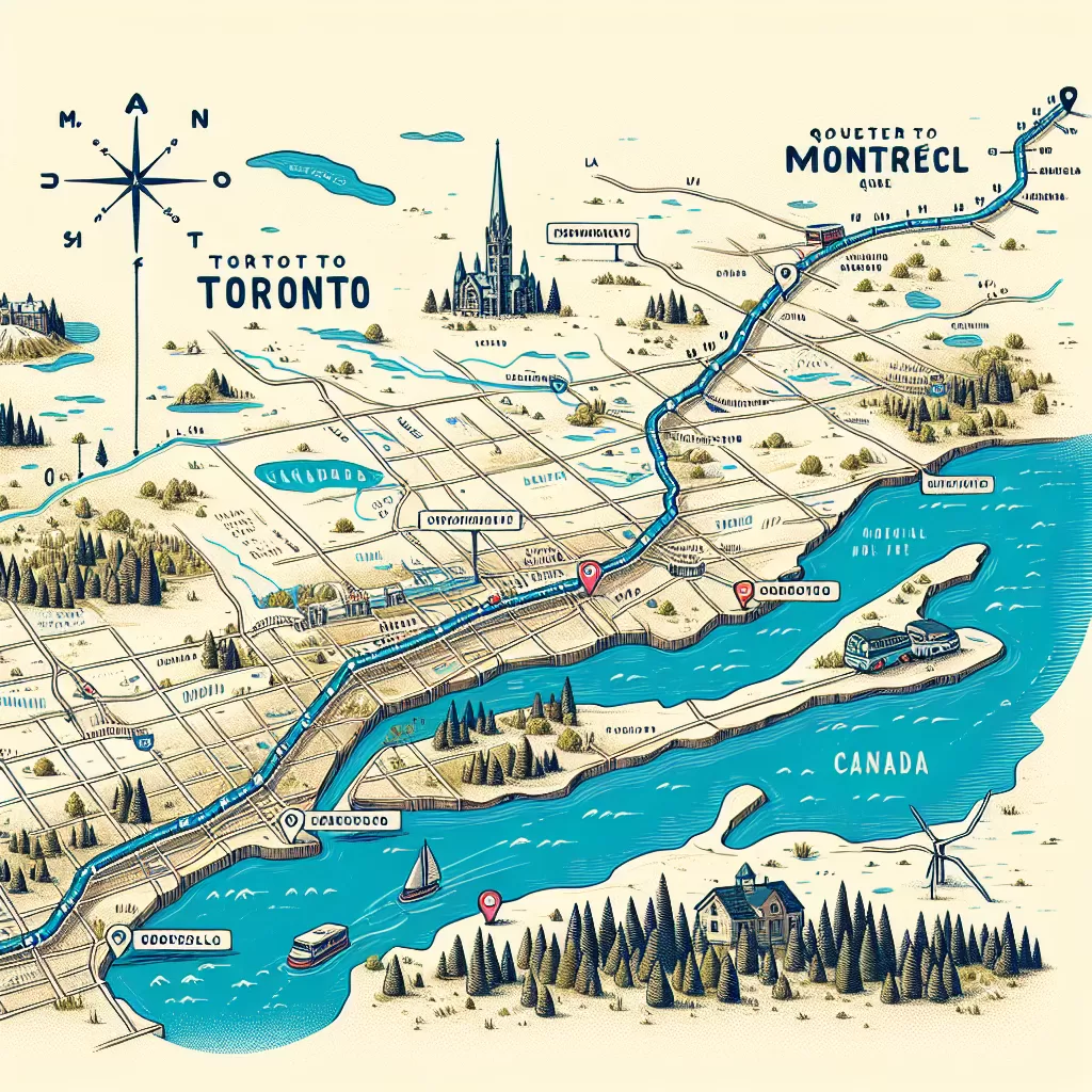 how to travel from toronto to montreal