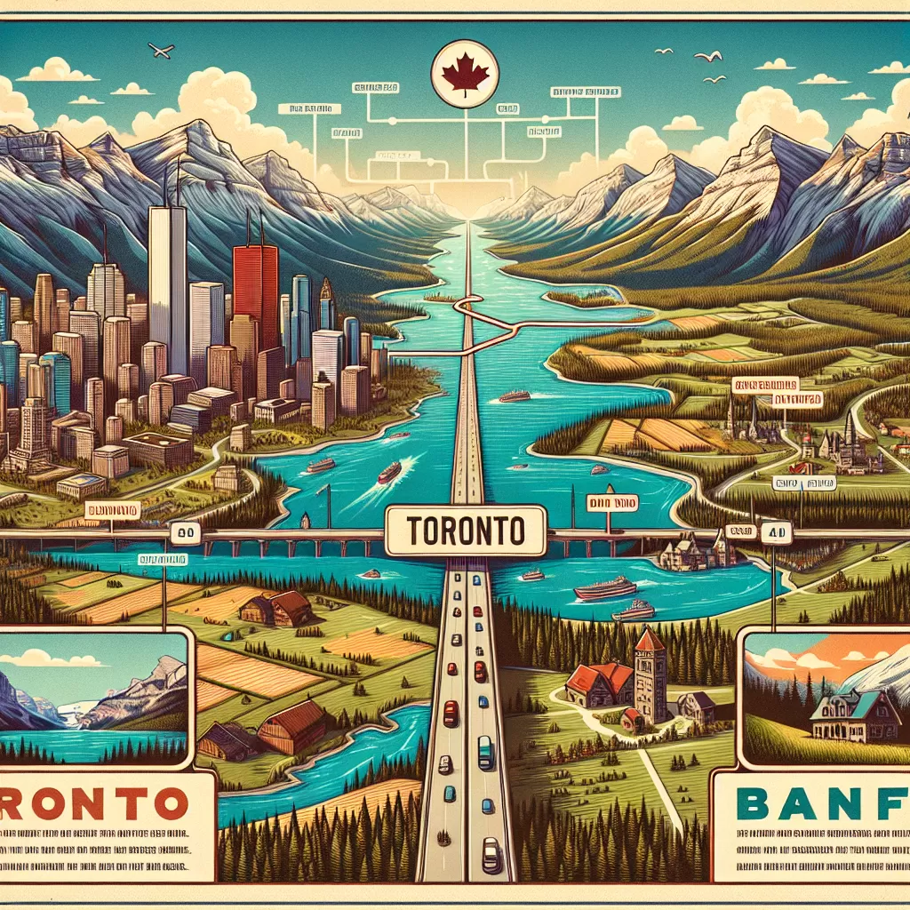 how to travel to banff from toronto