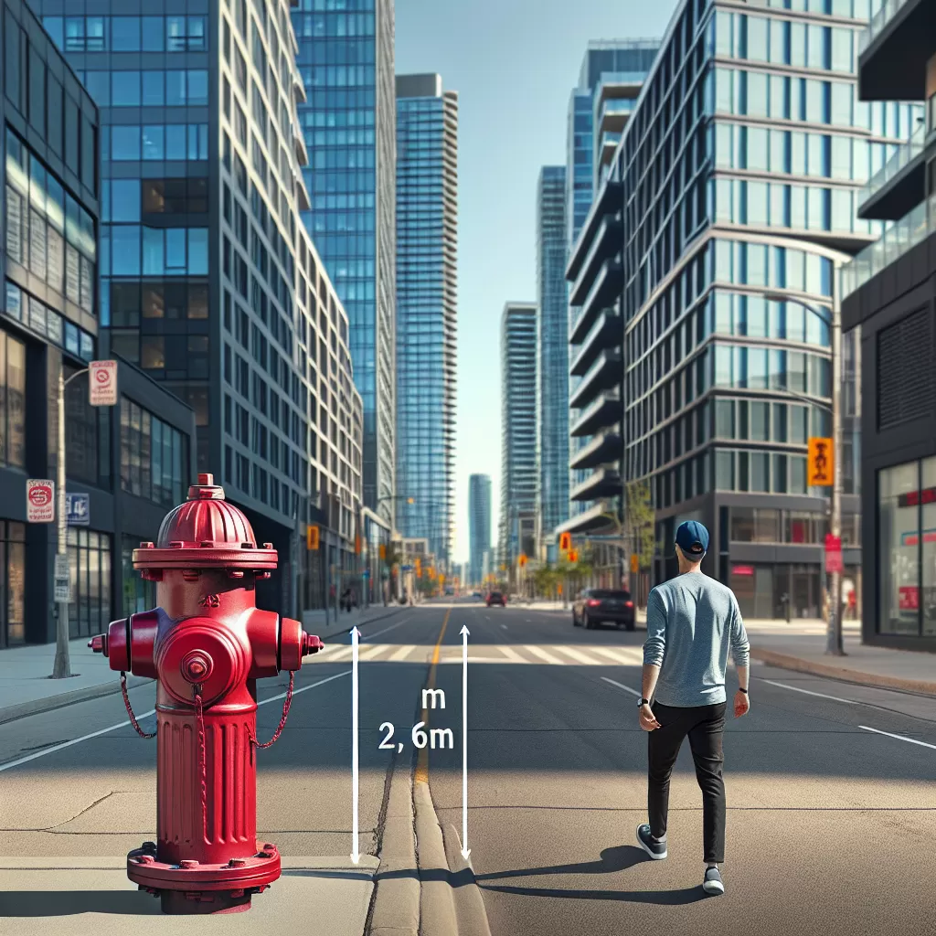 toronto how far from fire hydrant