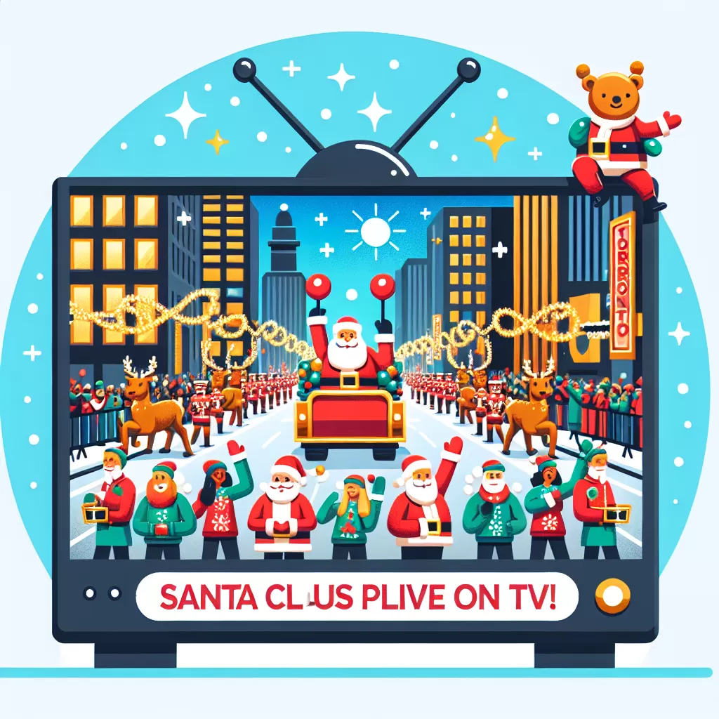 what channel is the toronto santa claus parade on