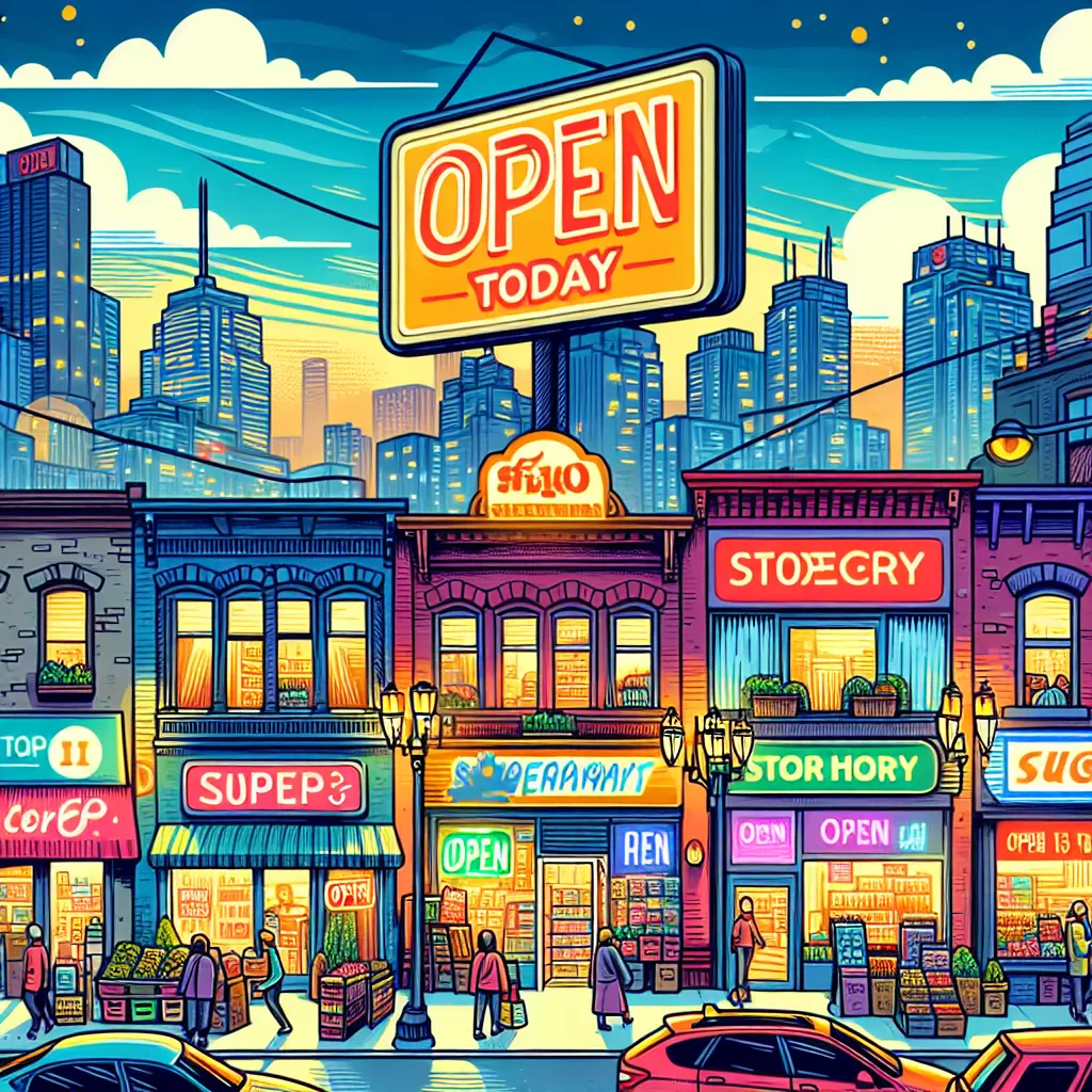 what grocery stores are open today toronto