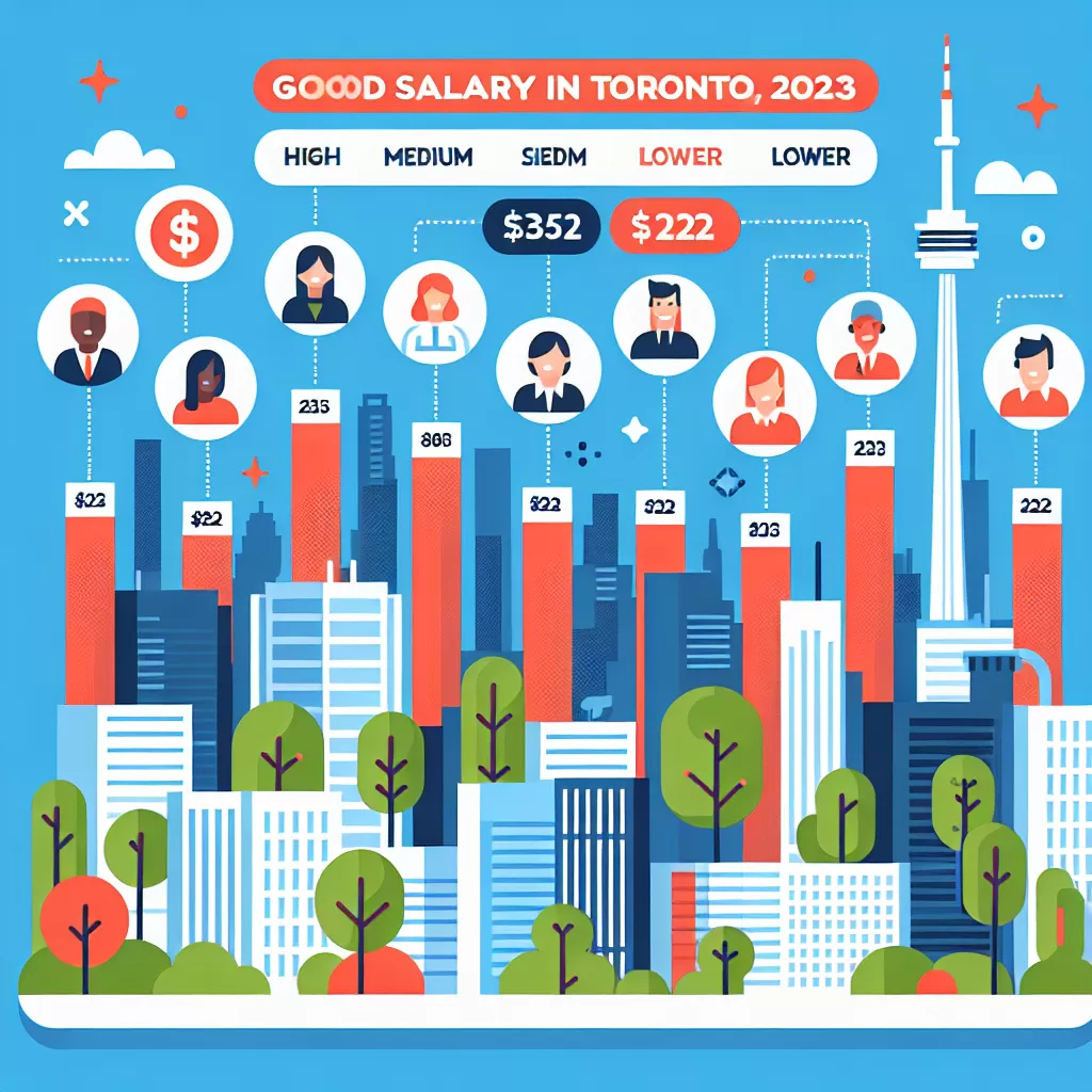 what is a good salary in toronto 2023
