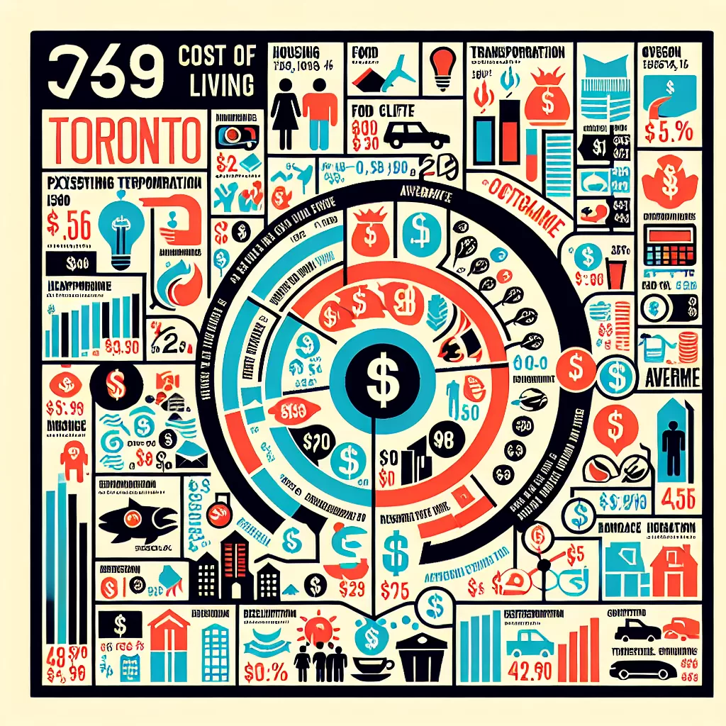 what is the cost of living in toronto