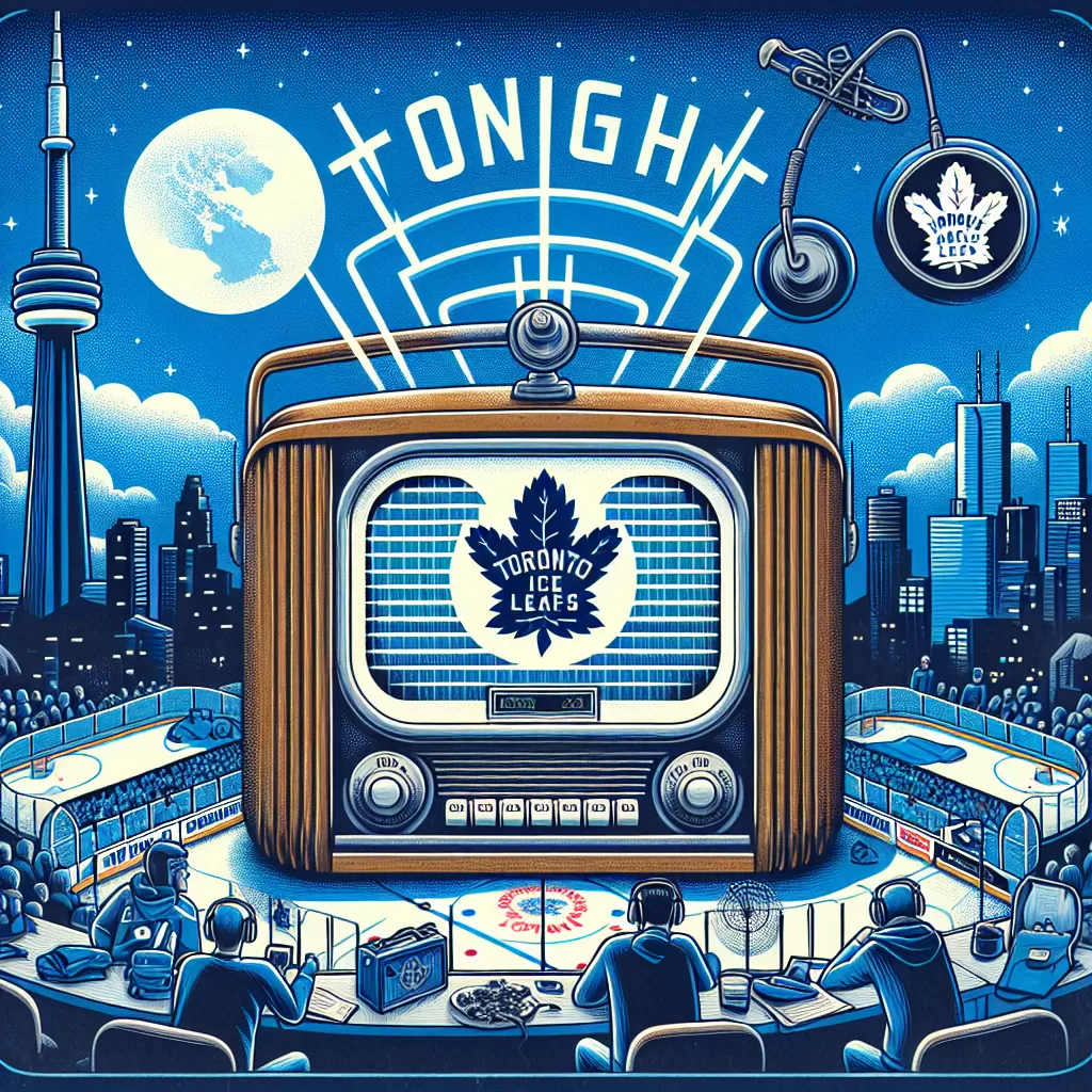 what radio station is the toronto maple leafs game on tonight