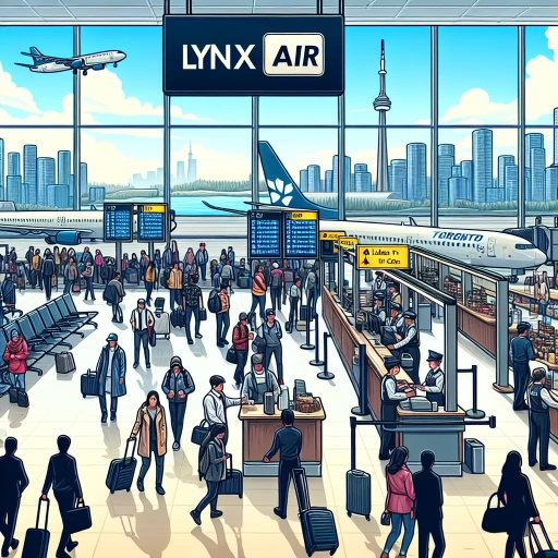 what terminal is lynx air toronto