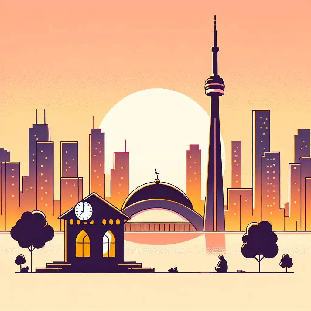 what time is prayer in toronto