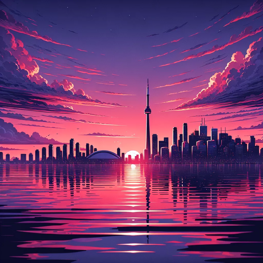 what time is sunset in toronto