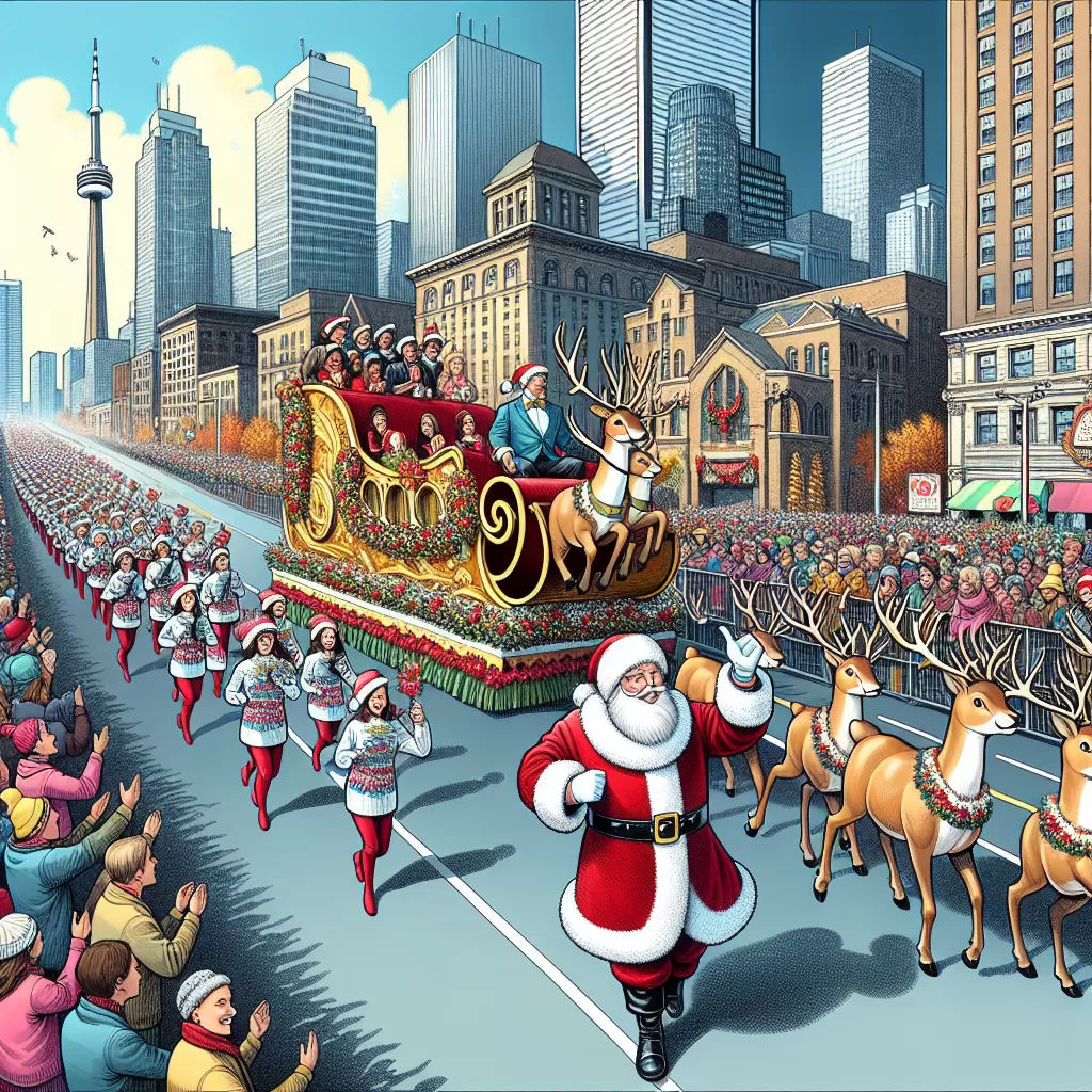 what time is the toronto santa claus parade