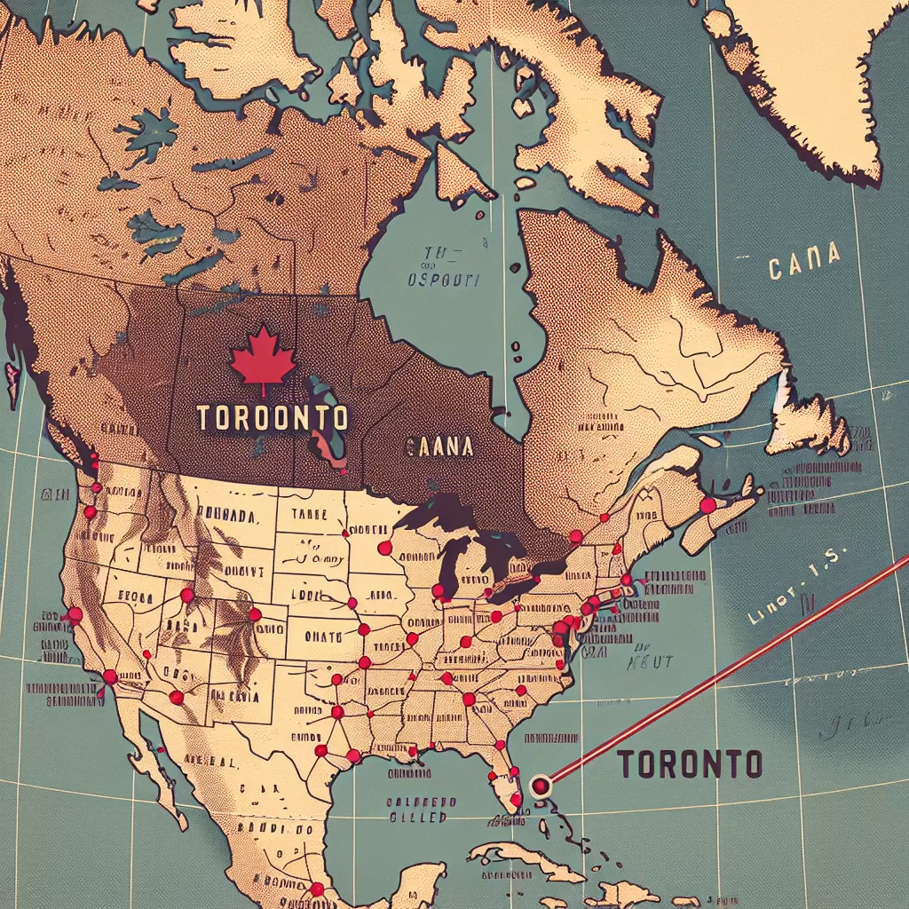 what us city is closest to toronto