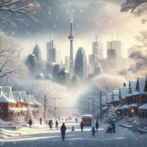 when does it start snowing in toronto