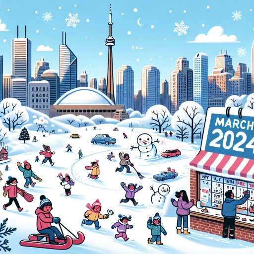 when is march break 2024 toronto