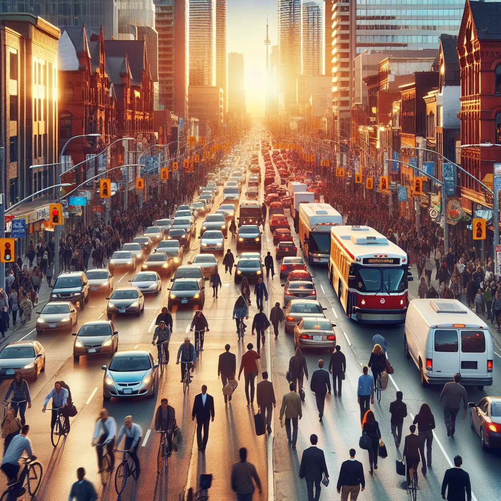 when is rush hour in toronto