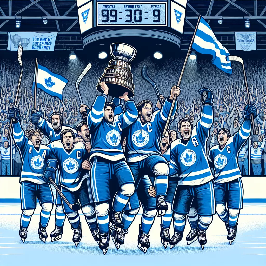 when was the last time toronto maple leafs won a playoff series