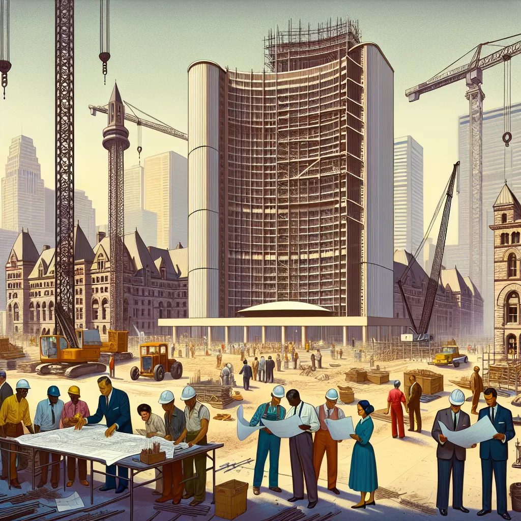when was toronto city hall built
