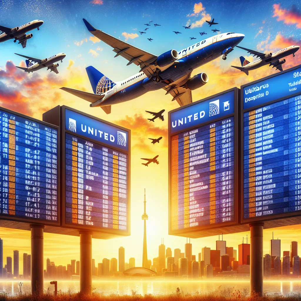 where does united fly from toronto